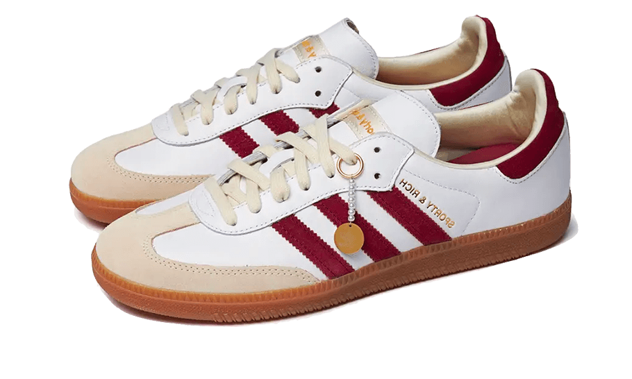 Adidas Samba OG Sporty &amp; Rich White Core Burgundy