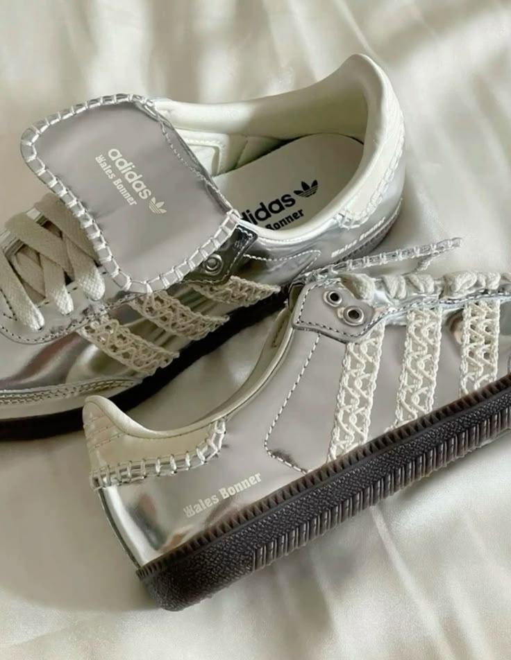 Adidas Samba Wales Bonner Silber