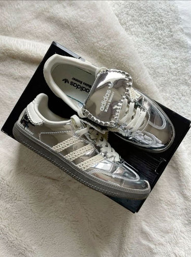 靴 Wales Bonner Adidas Samba Nuback 27cm Adidas Samba Wales Bonner 'Studded Pack' Black 1 Of 750 RARE