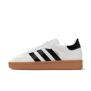 JS3936 adidas Samba XLG White Gum – vooraanzicht sneaker in White/Gum met Normaal / True to size pasvorm