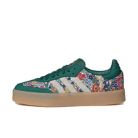 JS3933 adidas Sambae Liberty London Collegiate Green (Women’s) – vooraanzicht sneaker in Collegiate Green/White met Normaal / True to size pasvorm