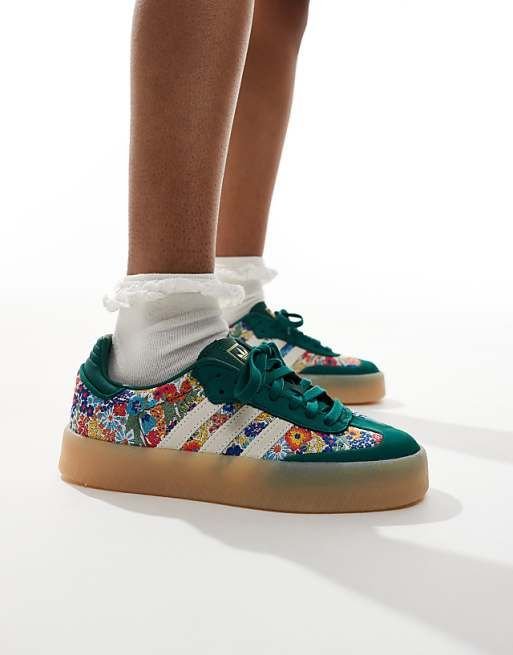 Adidas Sambae Liberty London Collegiate Green (Women's)