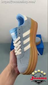 adidas Gazelle Bold Clear Sky Cream (Women's) (JQ7776) | Snrkickz