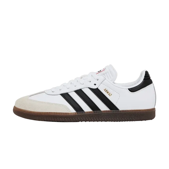 adidas Samba Indoor Cloud White Core Black Vivid Red (IH6001) | Snrkickz