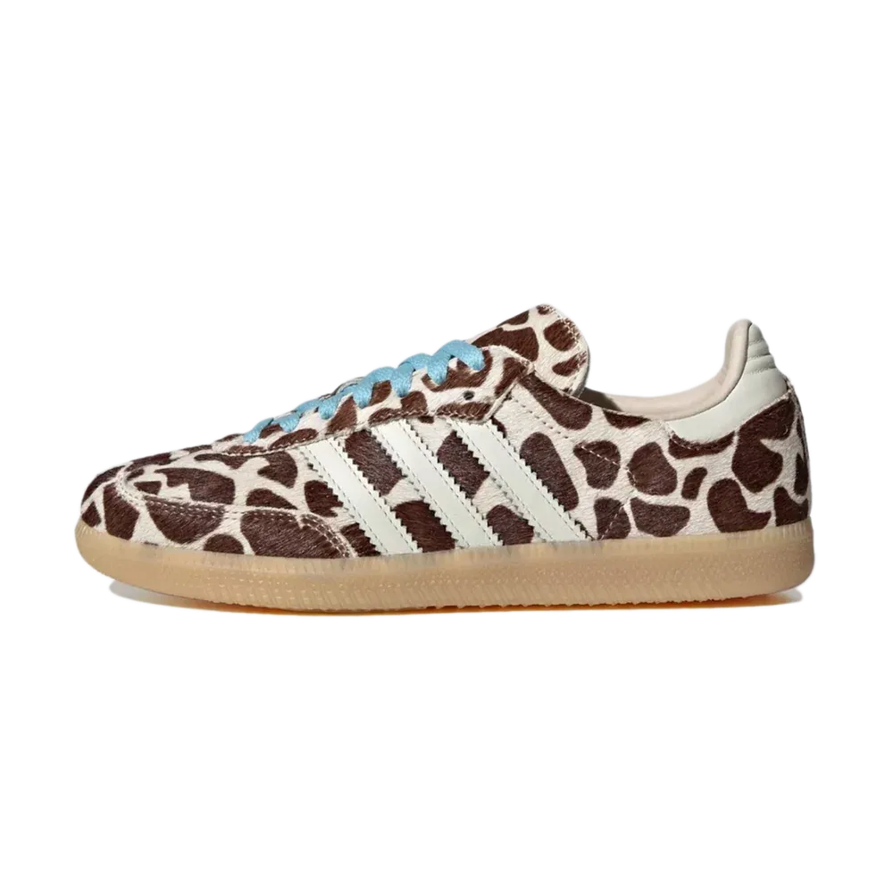adidas Samba OG Giraffe Print Crystal Linen (Women's)(KI6669) | Snrkickz