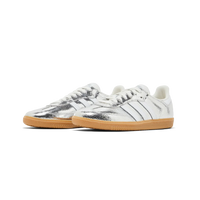 adidas Samba OG Silver Metallic Cracked Leather (JR0035) | Snrkickz 2