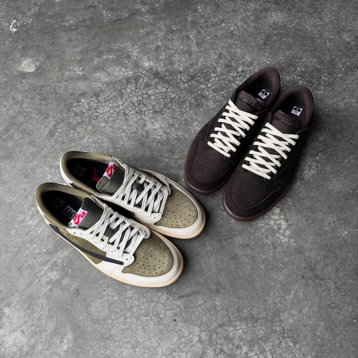 Air Jordan 1 Low OG x Travis Scott Medium Olive