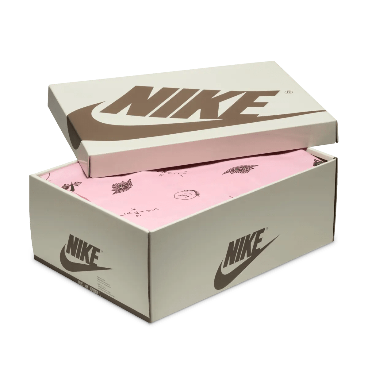 Air Jordan 1 Low OG x Travis Scott Medium Olive box