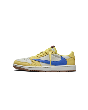 靴 Travis Scott AIR JORDAN 1 Canary Jordan_1_Retro_Low_OG_SP_Travi