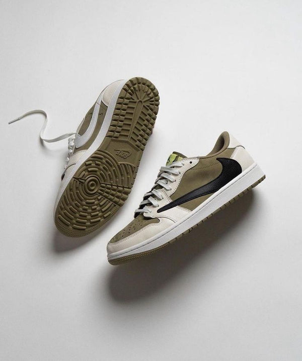 Air Jordan 1 Low Travis Scott Golf Neutral Olive