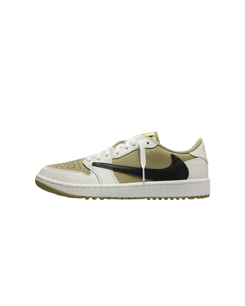 シューズ(男性用) AIR JORDAN1 RETRO LOW GOLF NEUTRAL OLIVE Size 11.5 - Jordan 1 Low Golf x Travis Scott Neutral Olive for