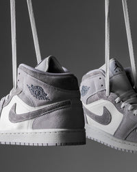 Air Jordan 1 Mid SE Neutral Grey - SnrKickz