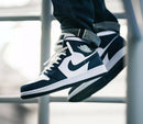 Air Jordan 1 Mid White Metallic Gold Obsidian - SnrKickz