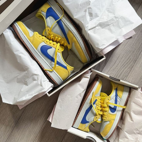 Air Jordan 1 Retro Low OG SP Travis Scott Canary
