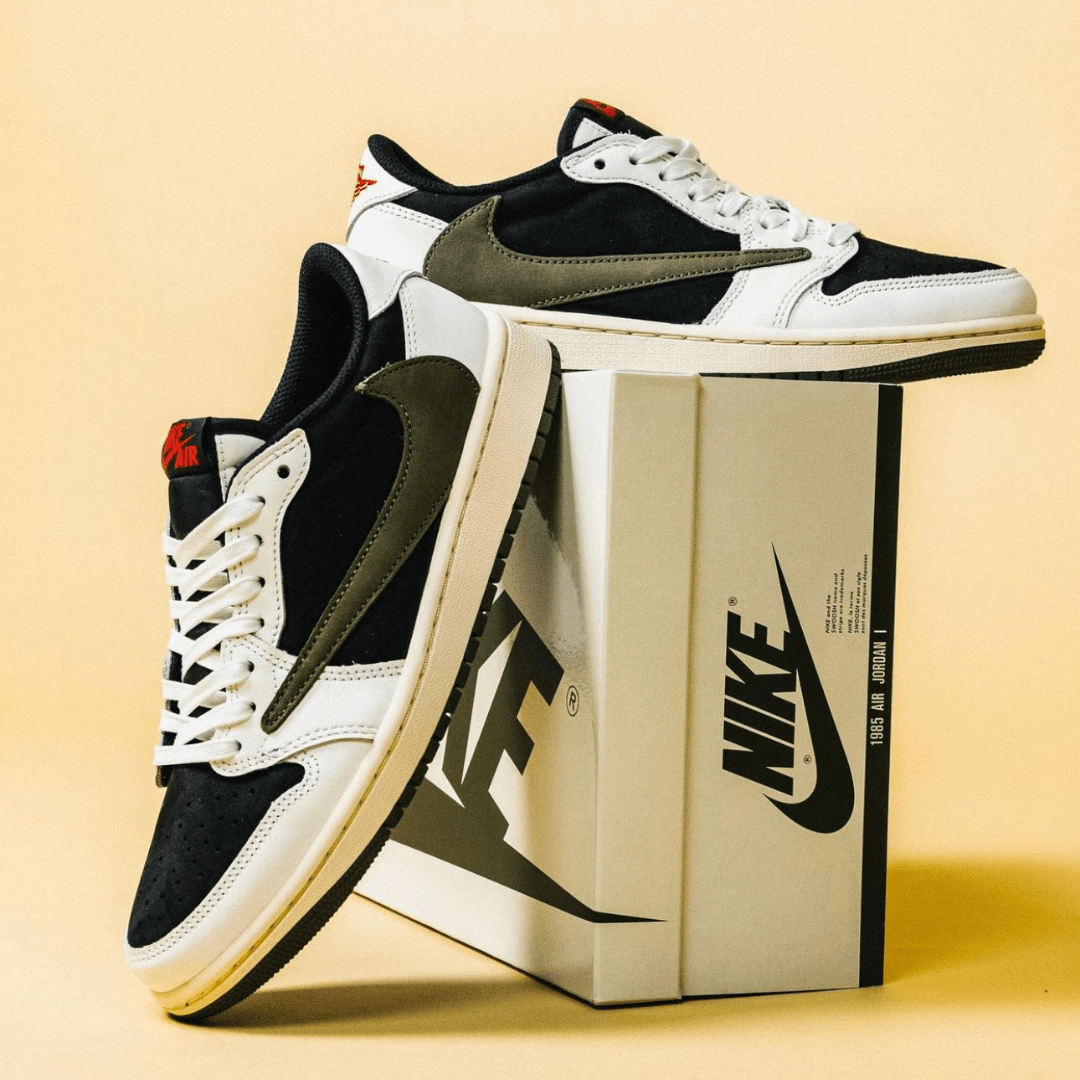Air Jordan 1 Retro Low OG SP Travis Scott Olive