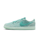 AJ1RLW-WT Air Jordan 1 Retro Low OG Washed Teal (Women’s) – vooraanzicht low-top sneaker in Washed Teal/White met Normaal / True to size pasvorm