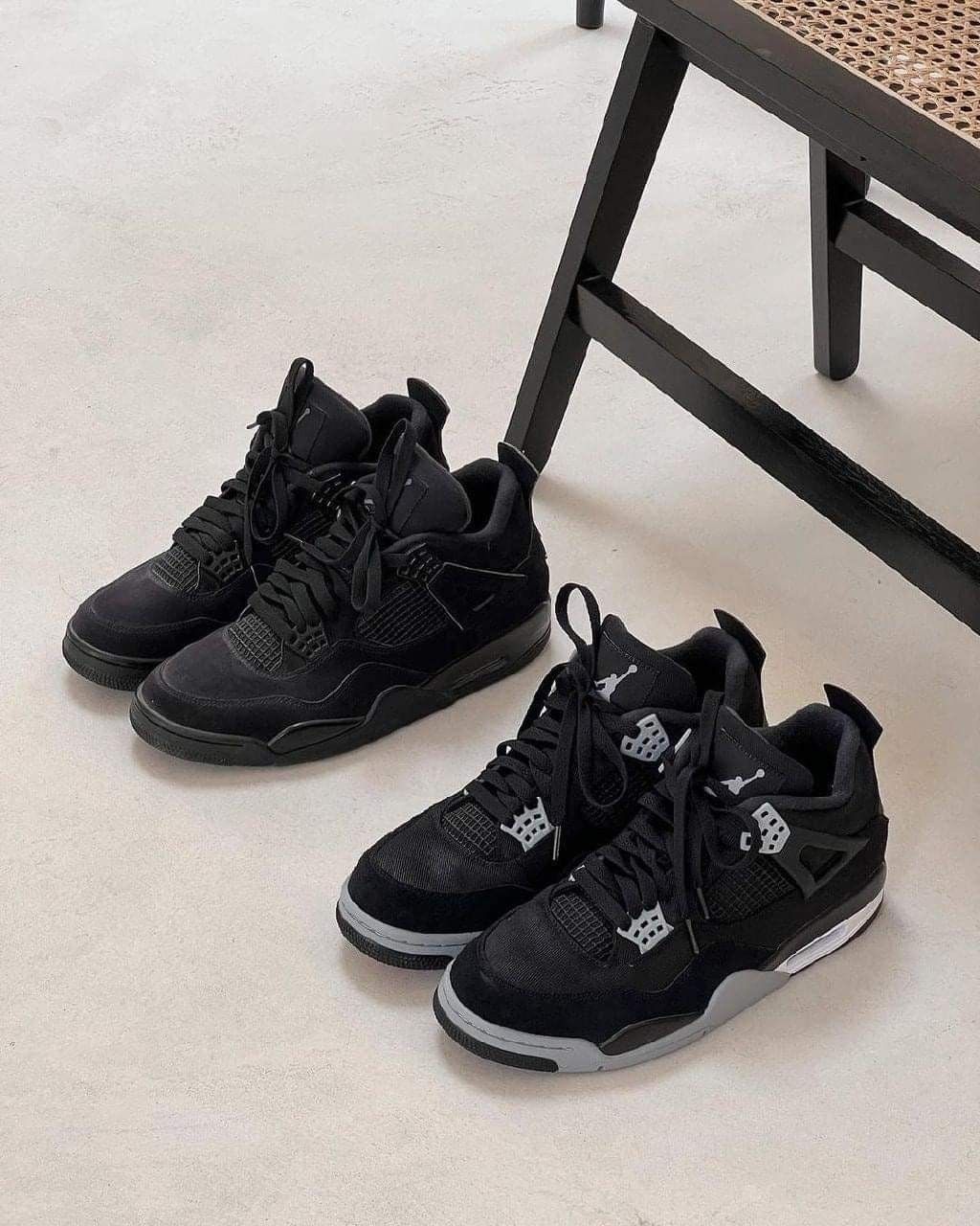 Air Jordan 4 Retro SE Black Canvas