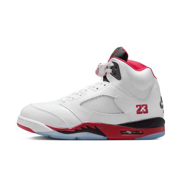Air Jordan 5 Retro Fire Red Schwarze Zunge (2025)