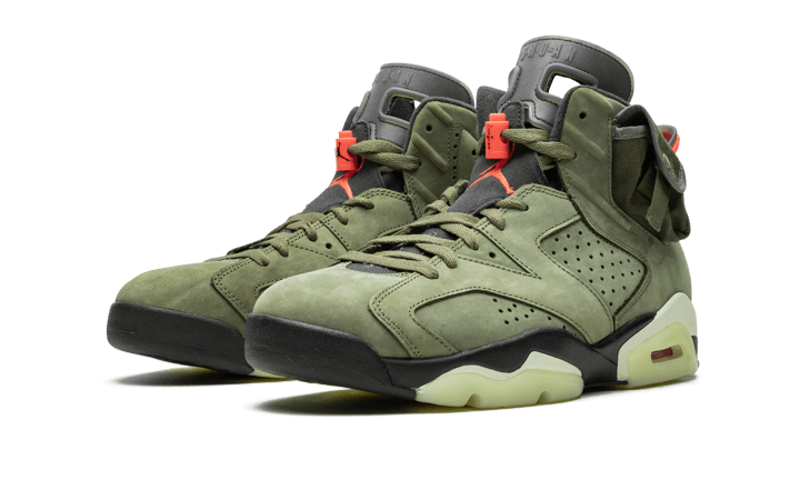 Air Jordan 6 Travis Scott Mitteloliv