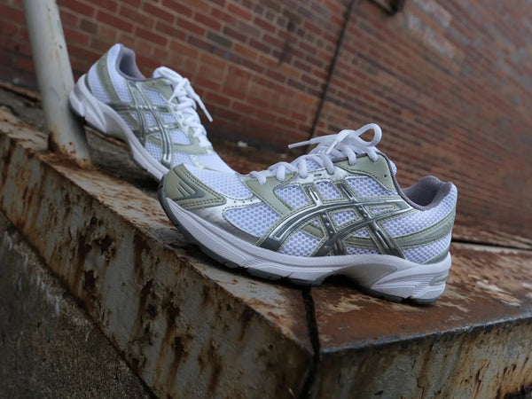 ASICS Gel-1130 Weiß Getrocknetes Blattgrün