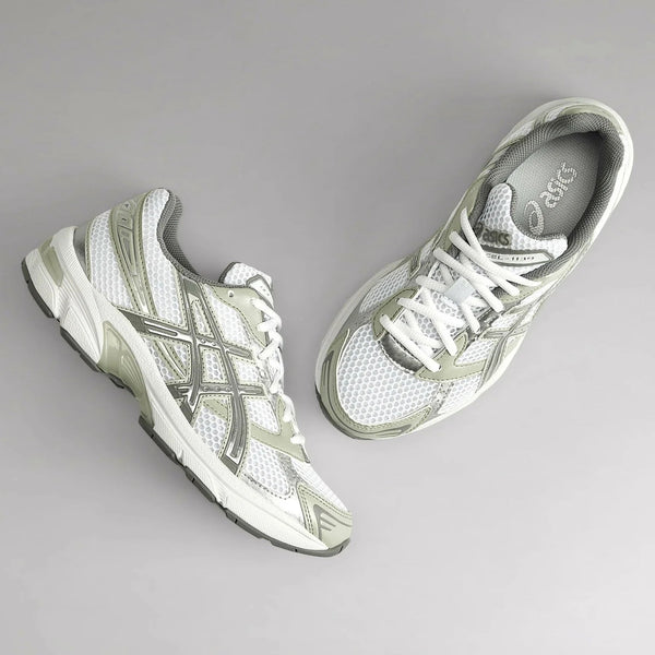 ASICS Gel-1130 Weiß Getrocknetes Blattgrün