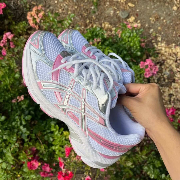 ASICS Gel-1130 Weiß Reines Silber Pink (Damen)