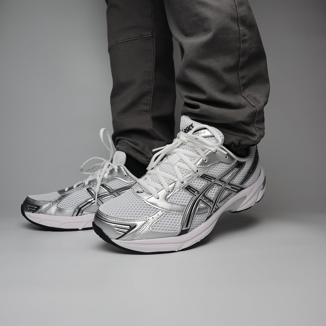ASICS Gel-1130 White Pure Silver - SnrKickz