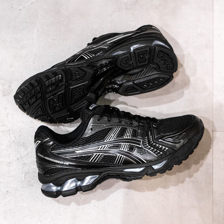 ASICS Gel-Kayano 14 Black Pure Silver