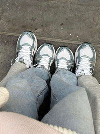 ASICS Gel Kayano 14 Fjord Grey matching couple sneakers bij Snrkickz. Gratis verzending NL exclusieve sneakers