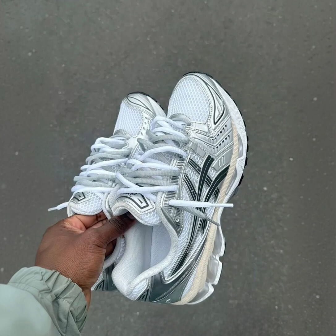 ASICS GEL-Kayano 14 White Graphite Grey