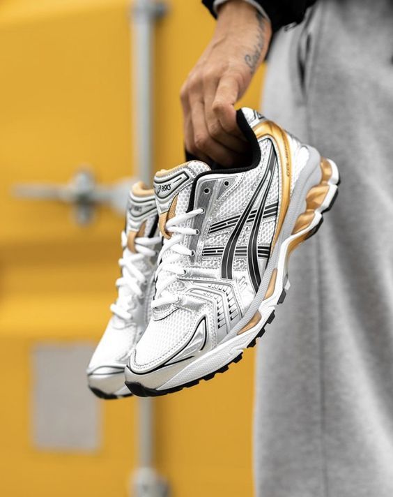 ASICS Gel-Kayano 14 White Pure Gold