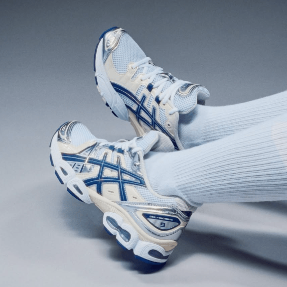 ASICS Gel-Nimbus 9 White Light Indigo