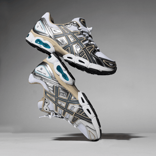 ASICS Gel-Nimbus 9 White Steel Grey
