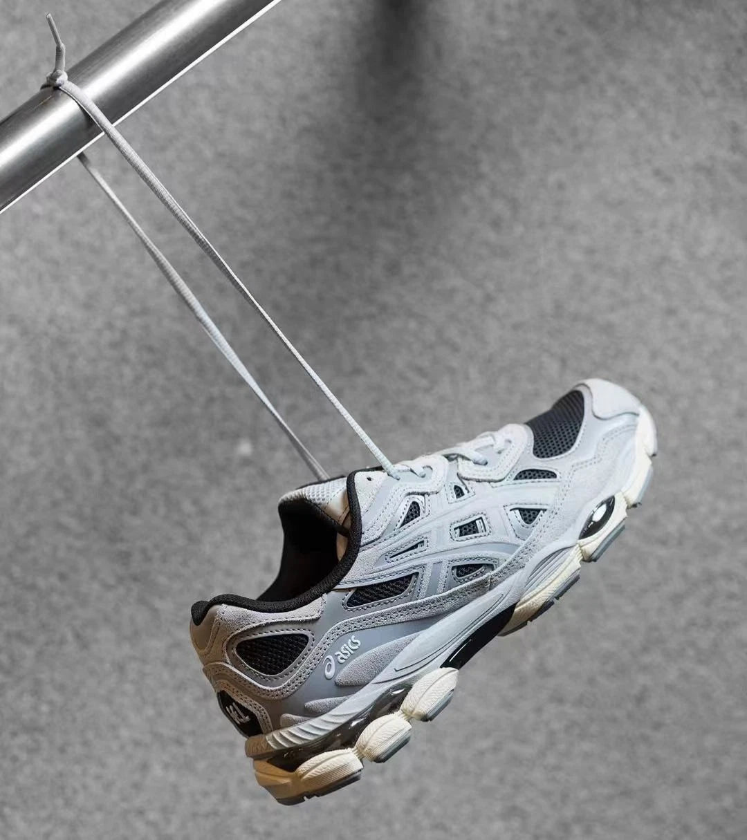 ASICS Gel-NYC Black Piedmont Grey - SnrKickz