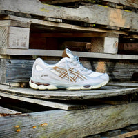 ASICS Gel-NYC Cream Cement Grey Brown Snrkickz 3