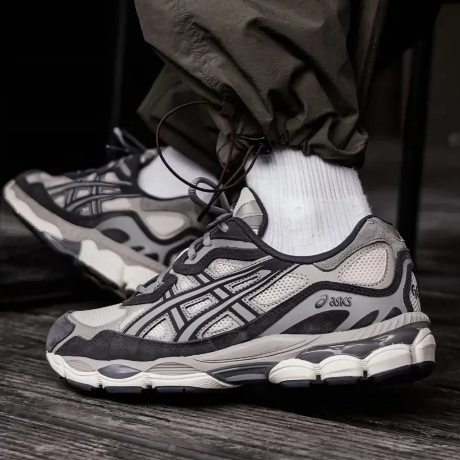 ASICS Gel-NYC Oatmeal Obsidian Grey (1201A789-250) | Snrkickz ASICS Gel-NYC Oatmeal Obsidian Grey (1201A789-250) | Snrkickz