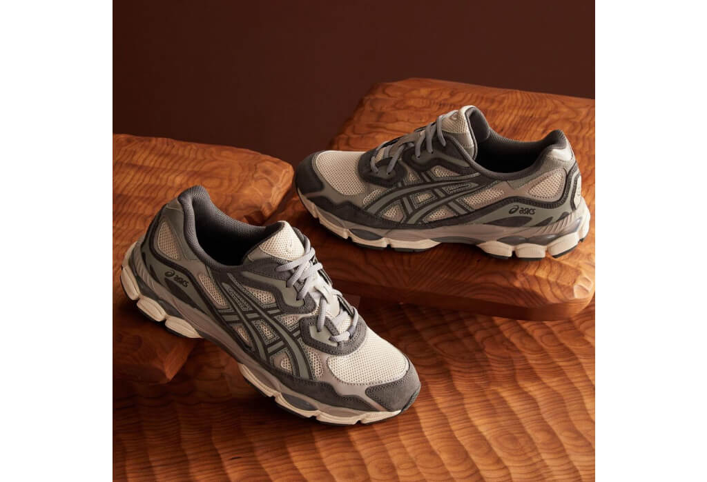 ASICS Gel-NYC Oatmeal Obsidian Grey