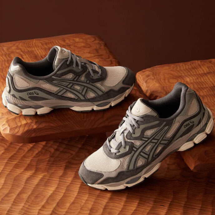 ASICS Gel-NYC Oatmeal Obsidian Grey - SnrKickz