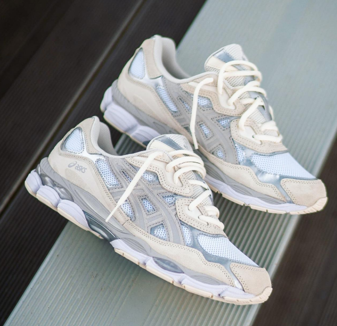 ASICS Gel-NYC White Oyster Grey
