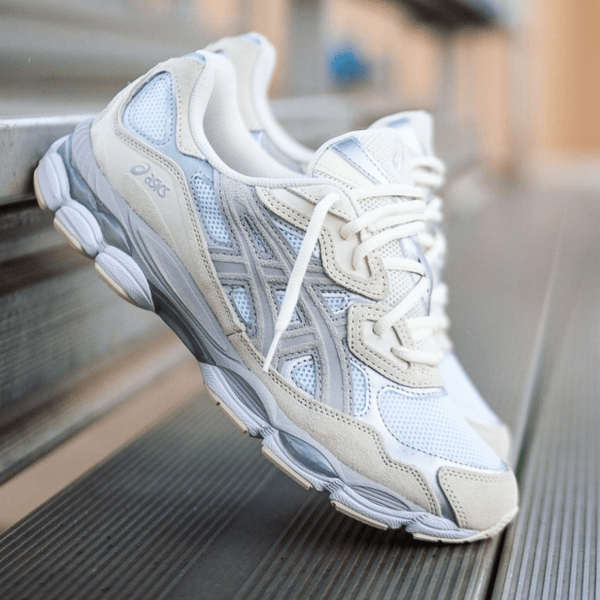 ASICS Gel-NYC Weiß Austern Grau