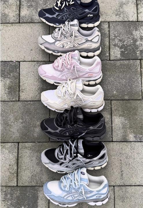 Asics White Laces