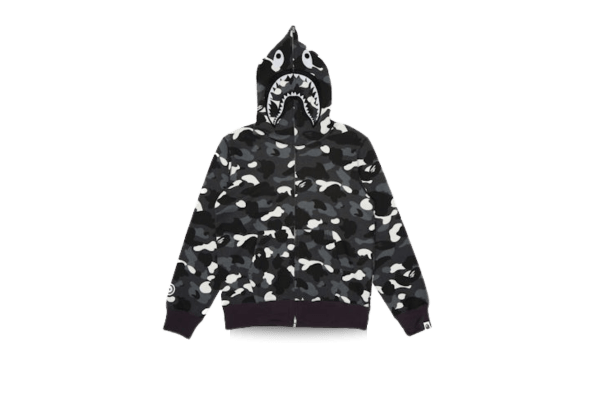 BAPE City Camo Shark WGM Full-Zip Hoodie (SS23)