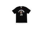 BAPE College Tee Black