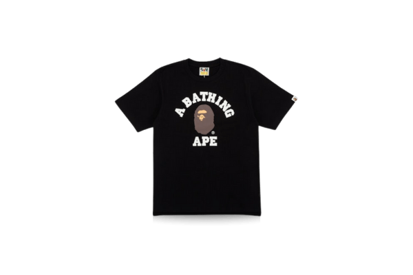 BAPE College Tee Black