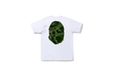 BAPE Color Camo Big Ape Head Tee  Front White/Green Snrkickz