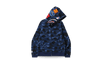 BAPE Farb-Camo Shark Full Zip Hoodie