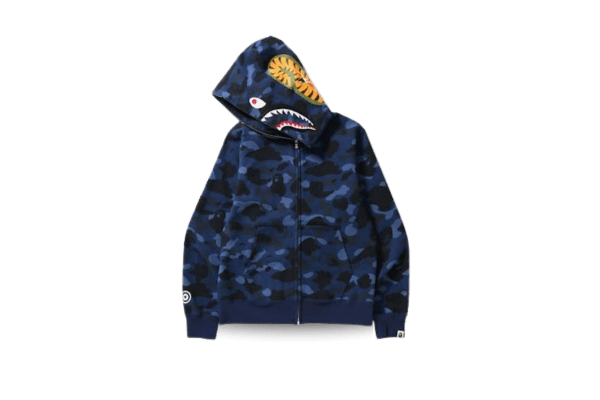 BAPE Color Camo Shark Full Zip Hoodie