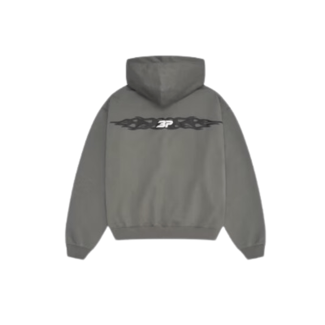 Broken Planet Chaos Hoodie Gunmetal Grey