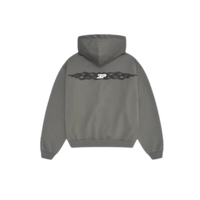 Broken Planet Chaos Hoodie Gunmetal Grey