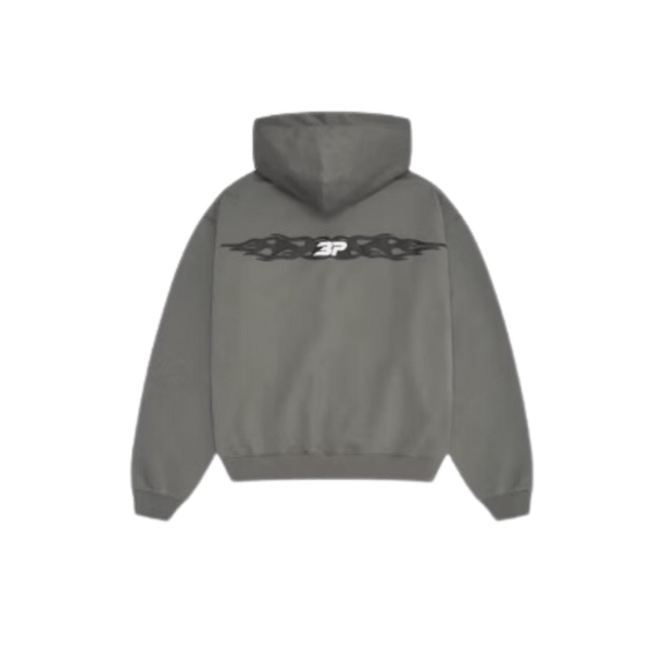 Broken Planet Chaos Kapuzenpullover Gunmetal Grau